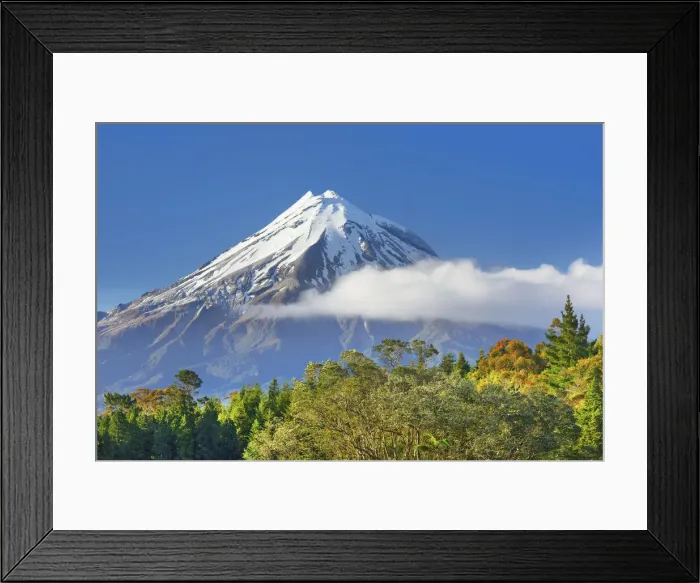 Framed Print : Mountain impression Taranaki (Mount Egmont) - New Zealand, North Island, Taranaki Framed Print : Mountain impression Taranaki (Mount Egmont) - New Zealand, North Island, Taranaki