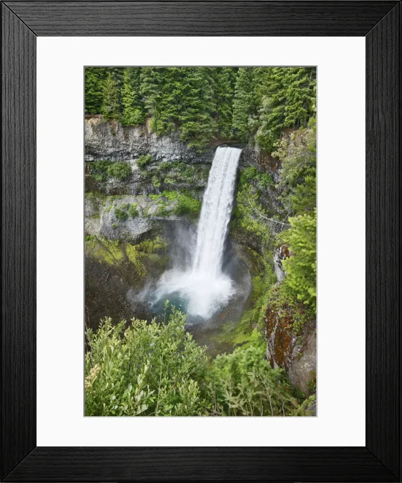 Framed Print : Waterfall Brandywine Falls - Canada, British Columbia, Squamish-Lillooet, Whistler Framed Print : Waterfall Brandywine Falls - Canada, British Columbia, Squamish-Lillooet, Whistler