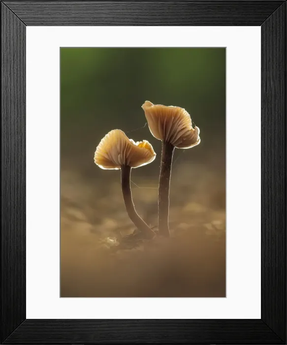 Framed Print : Deceiver (Laccaria laccata), Worcestershire, England Framed Print : Deceiver (Laccaria laccata), Worcestershire, England