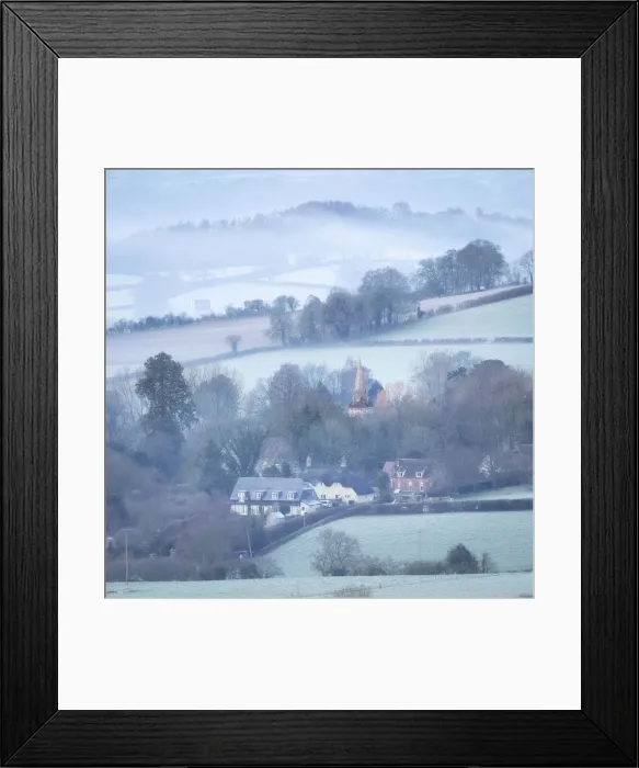 Framed Print : Compton Abbas from Melbury Hill, Blackmore Vale, Dorset, England, UK Framed Print : Compton Abbas from Melbury Hill, Blackmore Vale, Dorset, England, UK