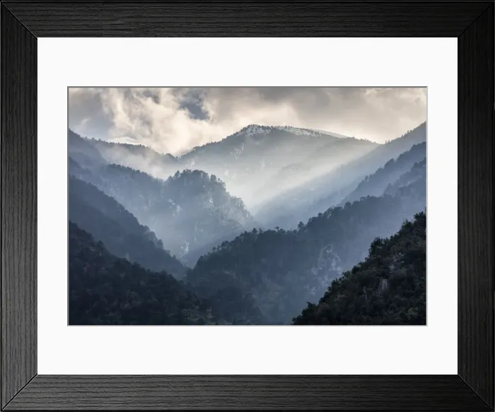 Framed Print : The slopes of Mt. Olympus, Greece Framed Print : The slopes of Mt. Olympus, Greece