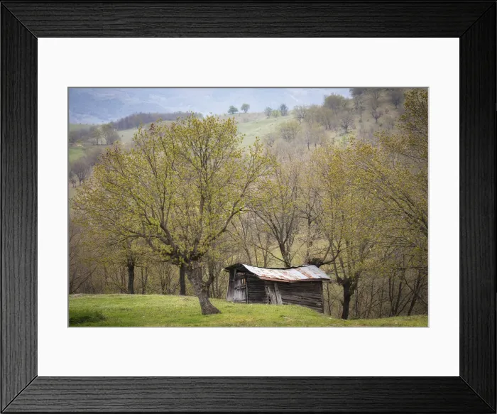 Framed Print : Tumbledown shepherds hut, Greece Framed Print : Tumbledown shepherds hut, Greece