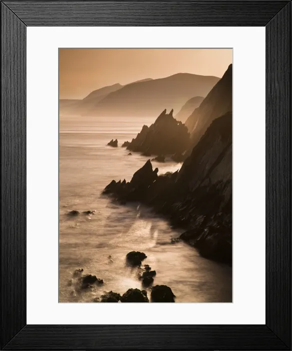 Framed Print : Slea Head at dusk, Dingle Peninsular, Co. Kerry, Republic of Ireland Framed Print : Slea Head at dusk, Dingle Peninsular, Co. Kerry, Republic of Ireland