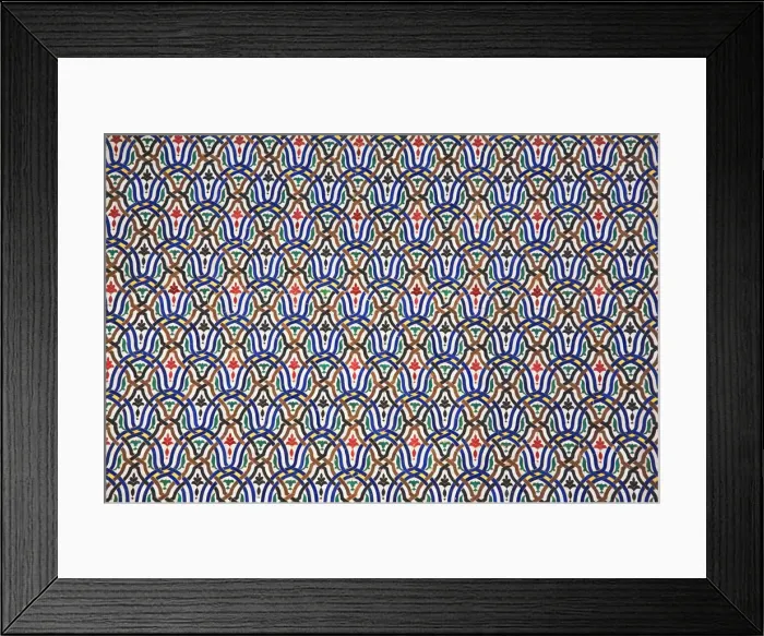 Framed Print : Coloured tiles, Royal Palace, Fez-el-Jedid, Fez (Fes) Framed Print : Coloured tiles, Royal Palace, Fez-el-Jedid, Fez (Fes)