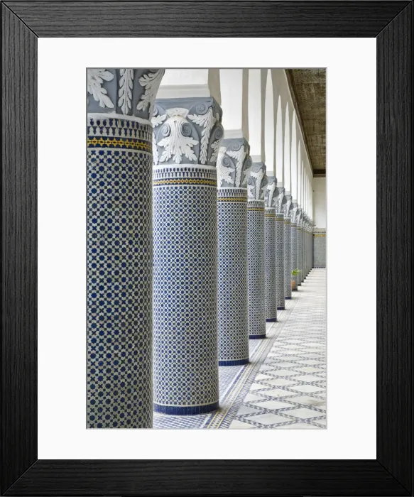 Framed Print : El Mokri Palace, Medina, Fez (Fes), Morocco, Africa