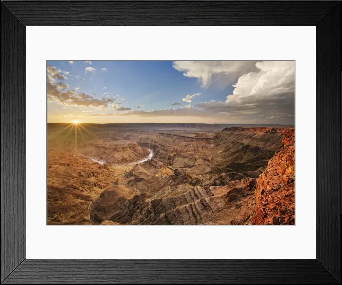 Framed Print : Fish River Canyon, Namibia Framed Print : Fish River Canyon, Namibia