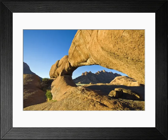 Framed Print : Rock Arch at Spitzkoppe, Namibia, Africa Framed Print : Rock Arch at Spitzkoppe, Namibia, Africa
