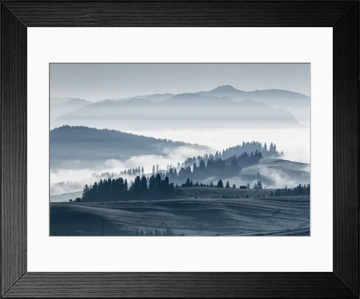 Framed Print : Pieniny Mountains in Poland Framed Print : Pieniny Mountains in Poland