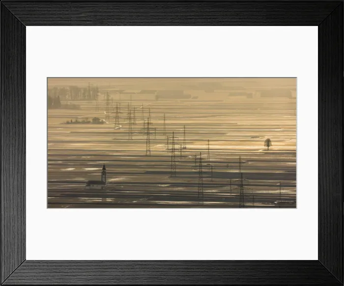 Framed Print : Smarjetna Gora, Ljubljana Basin, Slovenia Framed Print : Smarjetna Gora, Ljubljana Basin, Slovenia