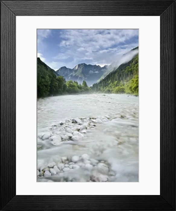 Framed Print : Soca River, Soca, Triglav National Park, Julian Alps, Slovenia, Europe Framed Print : Soca River, Soca, Triglav National Park, Julian Alps, Slovenia, Europe