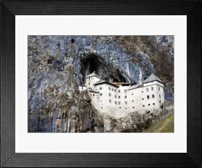Framed Print : Predjama Castle, near Postojna, Slovenia