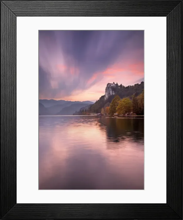 Framed Print : Lake Bled and Bled Castle, Bled, Gorenjska, Slovenia Framed Print : Lake Bled and Bled Castle, Bled, Gorenjska, Slovenia