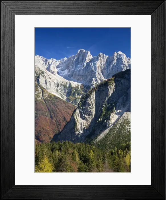 Framed Print : Skrlatica mountain from Visic Pass, Triglav National Park, Julian Alps, Slovenia Framed Print : Skrlatica mountain from Visic Pass, Triglav National Park, Julian Alps, Slovenia