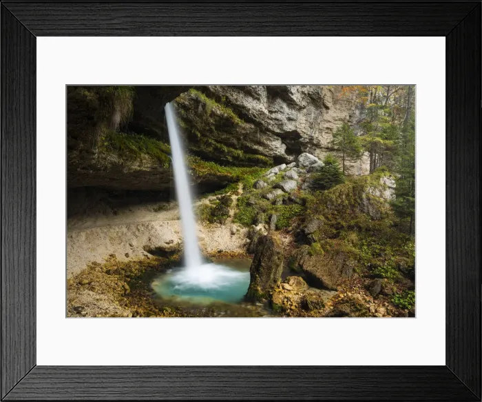 Framed Print : Pericnik waterfall, Triglavski National Park, Slovenia Framed Print : Pericnik waterfall, Triglavski National Park, Slovenia