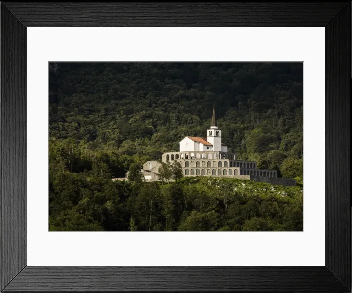 Framed Print : St. Anton church, Kobarid, Slovenia Framed Print : St. Anton church, Kobarid, Slovenia