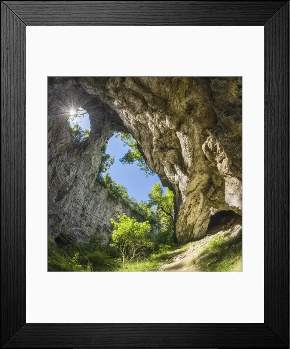 Framed Print : Rakov Skocjan collapsed cave, Slovenia