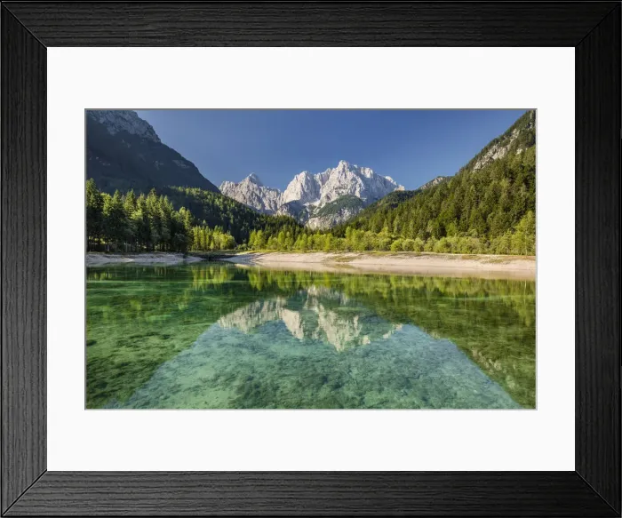 Framed Print : Jasna Lake, Kranjska Gora, Triglav National Park, Slovenia Framed Print : Jasna Lake, Kranjska Gora, Triglav National Park, Slovenia