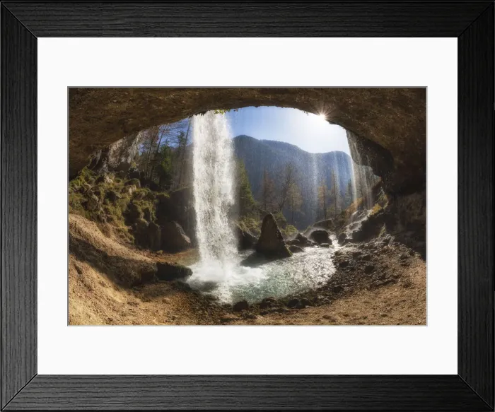 Framed Print : Pericnik waterfall, Triglav National Park, Julian Alps, Slovenia Framed Print : Pericnik waterfall, Triglav National Park, Julian Alps, Slovenia