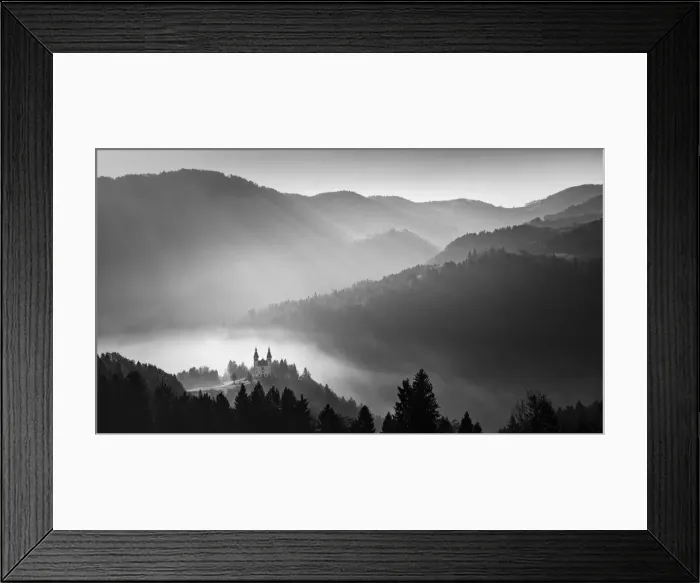 Framed Print : St. Volbenk church, Skofja Loka, Slovenia Framed Print : St. Volbenk church, Skofja Loka, Slovenia