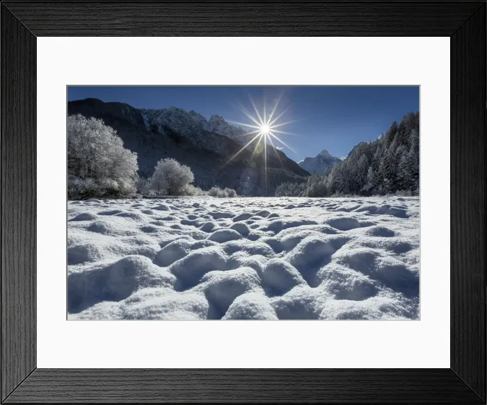 Framed Print : Piscina Brook, Julian Alps, Slovenia Framed Print : Piscina Brook, Julian Alps, Slovenia
