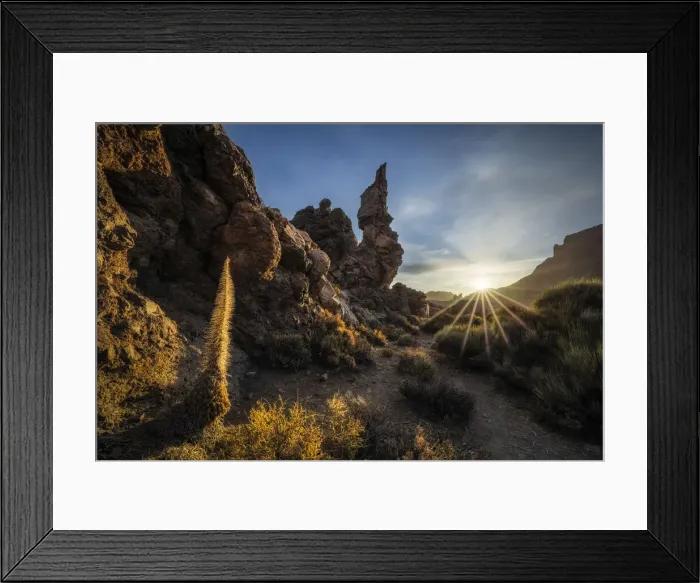 Framed Print : Sunrise in Mt. Teide volcanic crater, Teide National Park, Tenerife, Canary Islands Framed Print : Sunrise in Mt. Teide volcanic crater, Teide National Park, Tenerife, Canary Islands