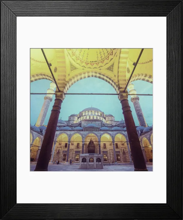 Framed Print : Suleymaniye Mosque, Istanbul, Turkey Framed Print : Suleymaniye Mosque, Istanbul, Turkey