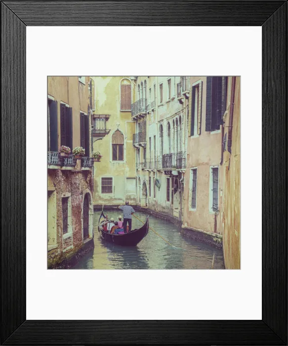 Framed Print : Canal in the San Marco area, Venice, Veneto, Italy Framed Print : Canal in the San Marco area, Venice, Veneto, Italy
