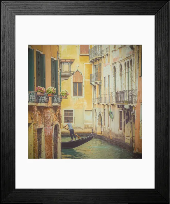 Framed Print : Canal in the San Marco area, Venice, Veneto, Italy Framed Print : Canal in the San Marco area, Venice, Veneto, Italy