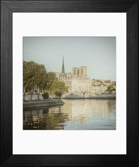 Framed Print : Notre Dame Cathedral and Ile de la Cite, Paris, France Framed Print : Notre Dame Cathedral and Ile de la Cite, Paris, France