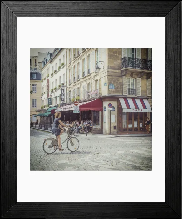 Framed Print : La Bonaparte cafe, Boulevard St Germain, Rive Gauche, Paris, France Framed Print : La Bonaparte cafe, Boulevard St Germain, Rive Gauche, Paris, France