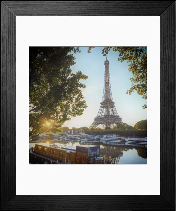 Framed Print : Eiffel Tower, Paris, France Framed Print : Eiffel Tower, Paris, France
