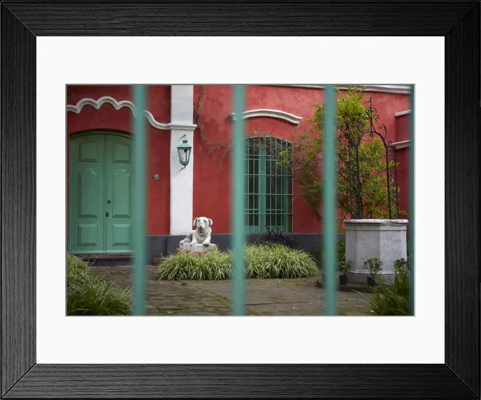Framed Print : One of the historical mansions of the San Isidro old cask, Buenos Aires, Argentina
