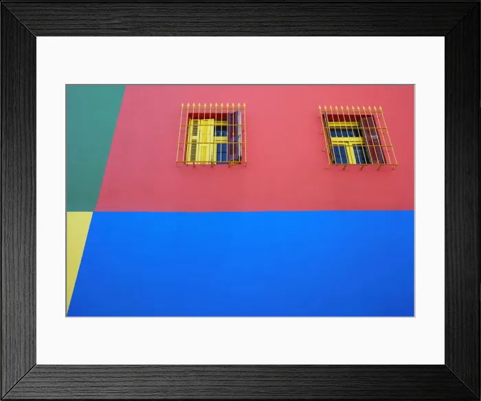 Framed Print : Colorful detail of a wall in the Caminito, La Boca, Buenos Aires, Argentina Framed Print : Colorful detail of a wall in the Caminito, La Boca, Buenos Aires, Argentina