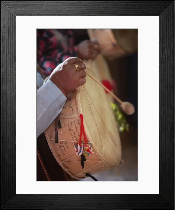 Framed Print : Detail of a traditional Caja Chayera (Andean instrument) in a small village near Humahuaca in occasion of the Carnival celebration, Jujuy, Argentina Framed Print : Detail of a traditional Caja Chayera (Andean instrument) in a small village near Humahuaca in occasion of the Carnival celebration, Jujuy, Argentina