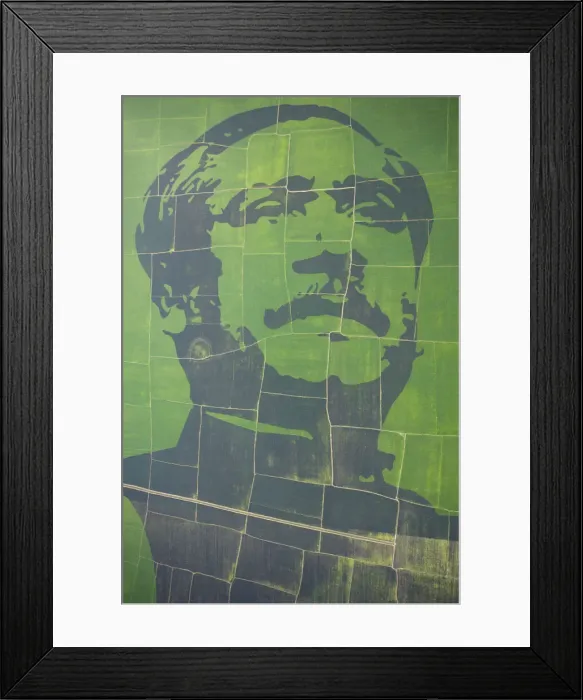 Framed Print : Aerial view of Sheikh Mujibur Rahman portrait, the father of Nation Bangabandhu Framed Print : Aerial view of Sheikh Mujibur Rahman portrait, the father of Nation Bangabandhu
