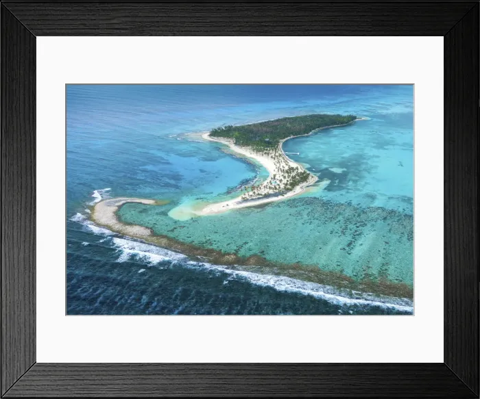 Framed Print : Americas, Belize, Lighthouse Reef atoll, Caribbean Sea, Aerial view of Half Moon Caye Framed Print : Americas, Belize, Lighthouse Reef atoll, Caribbean Sea, Aerial view of Half Moon Caye