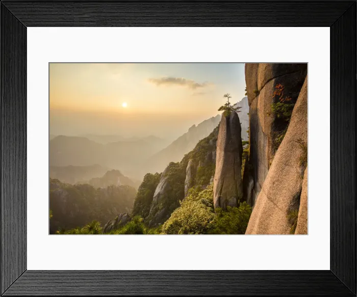 Framed Print : Huangshan, Yellow Mountains, ZhonghuaAnhui, China Framed Print : Huangshan, Yellow Mountains, ZhonghuaAnhui, China
