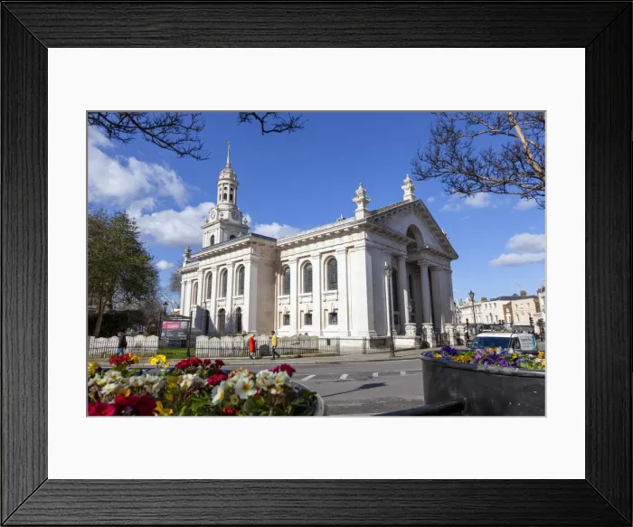 Framed Print : St. Alfage Parish Church, Greenwich, London, Great Britain, UK
