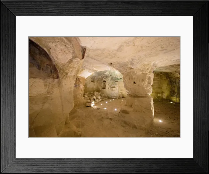 Framed Print : Ruprestrian Churc of San Giovanni in Monterrone, Matera district, Basilicata, Italy Framed Print : Ruprestrian Churc of San Giovanni in Monterrone, Matera district, Basilicata, Italy