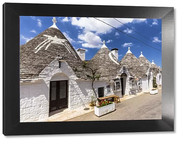 The Trulli of Alberobello village, Bari district, Apulia, Italy