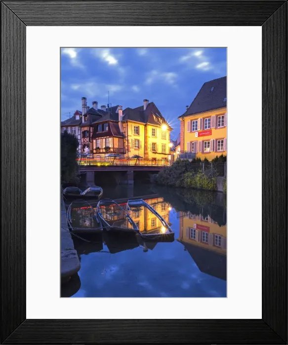 Framed Print : Petit Venice, Colmar, Haut-Rhin, Grand Est, Alsace, France Framed Print : Petit Venice, Colmar, Haut-Rhin, Grand Est, Alsace, France