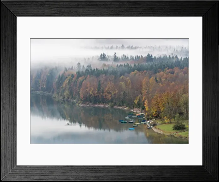 Framed Print : Boats on the shores of Sylvenstein Lake. Bad Tolz-Wolfratshausen district, Bavaria, Germany Framed Print : Boats on the shores of Sylvenstein Lake. Bad Tolz-Wolfratshausen district, Bavaria, Germany