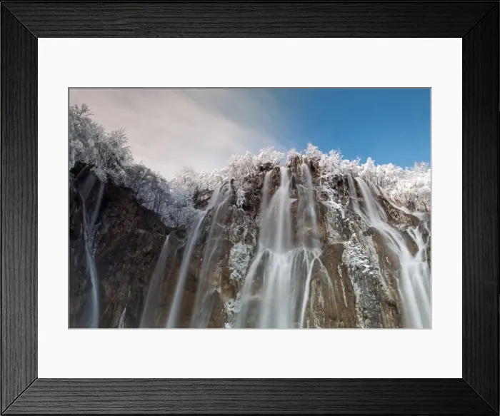 Framed Print : Veliki Slap waterfall of Plitvice Lakes National Park, Plitvicka Jezera Framed Print : Veliki Slap waterfall of Plitvice Lakes National Park, Plitvicka Jezera
