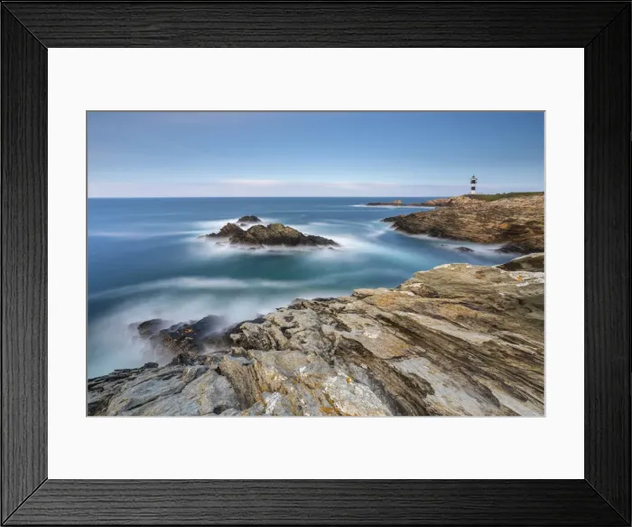 Framed Print : Faro di Illa Pancha, Lugo, Ribadeo, Galicia, Spain Framed Print : Faro di Illa Pancha, Lugo, Ribadeo, Galicia, Spain