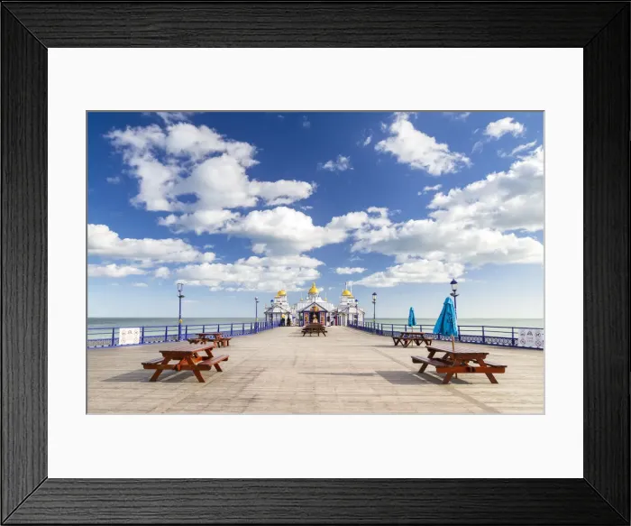 Framed Print : Eastbourne pier from the shore. Eastbourne, East Sussex, England, UK Framed Print : Eastbourne pier from the shore. Eastbourne, East Sussex, England, UK