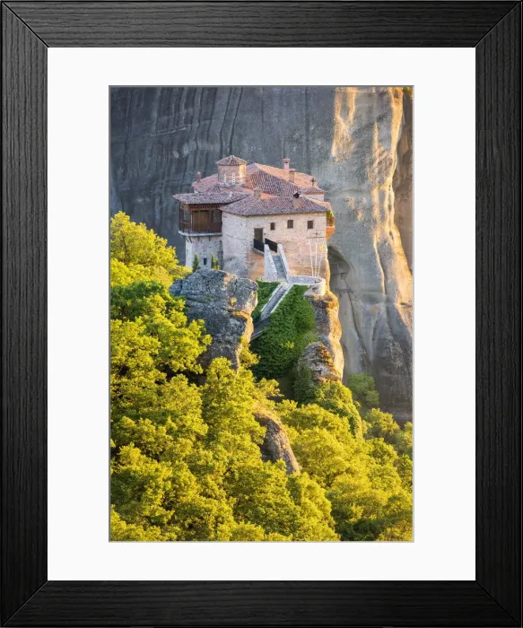 Framed Print : Meteora, Kalambaka, Tessaglia, Greece