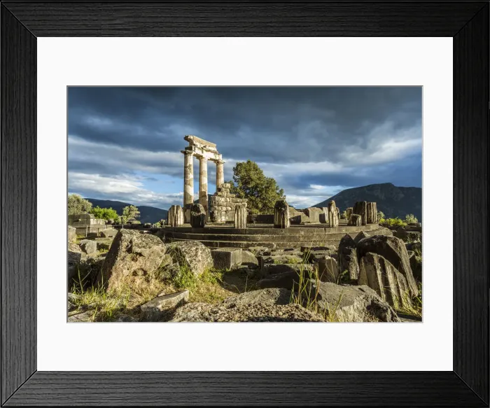 Framed Print : The Delphic Tholos in the archeological site of Delphi, Phocis, Greece Framed Print : The Delphic Tholos in the archeological site of Delphi, Phocis, Greece