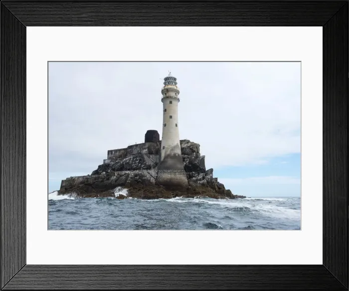 Framed Print : Ireland, County Cork, Capo Clear island. Lighthouse Fasnet Rock Framed Print : Ireland, County Cork, Capo Clear island. Lighthouse Fasnet Rock