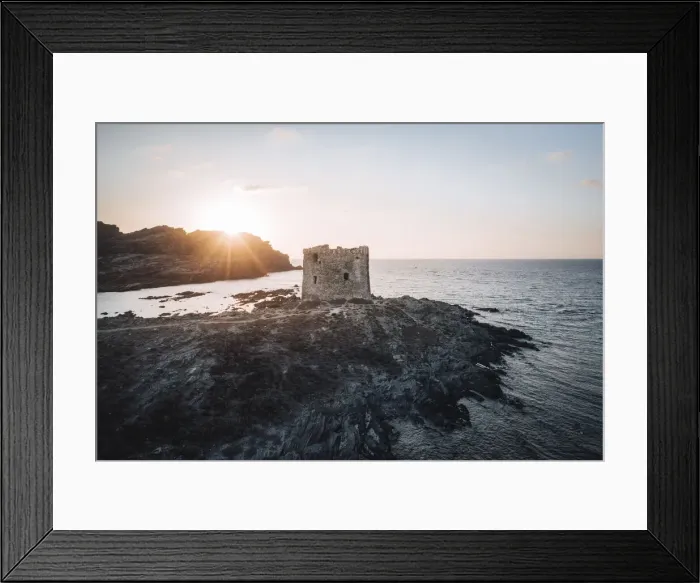 Framed Print : Aerial view of Stintino beach. Stintino, Sassari province, Sardegna, Italy Framed Print : Aerial view of Stintino beach. Stintino, Sassari province, Sardegna, Italy