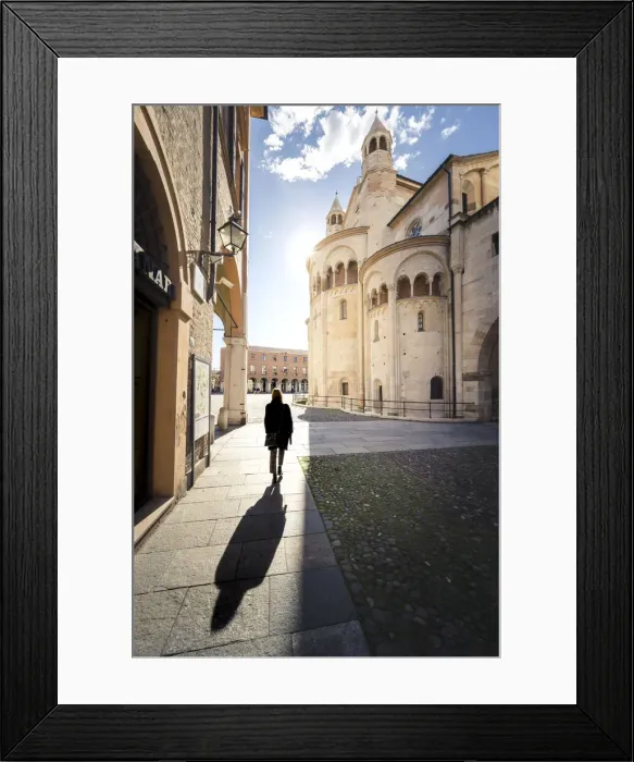 Framed Print : Modena Dome and Piazza Grande. Modena, Emilia Romagna, Italy Framed Print : Modena Dome and Piazza Grande. Modena, Emilia Romagna, Italy